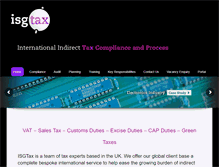 Tablet Screenshot of isgtax.com